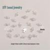 Starlight Moon Bell Pendant Tassel Jewelry DIY Materials - Silver Necklace/Bracelet Beading Accessories