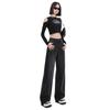 Autumn/Winter 2025 Women’s Fleece Jeans: Loose, High-Waisted, Wide-Leg, Floor-Length, Retro Slimming Pants
