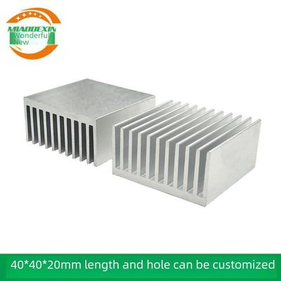 Dissipador de calor de alumínio Miaode 40x40x20mm para eletrônicos
