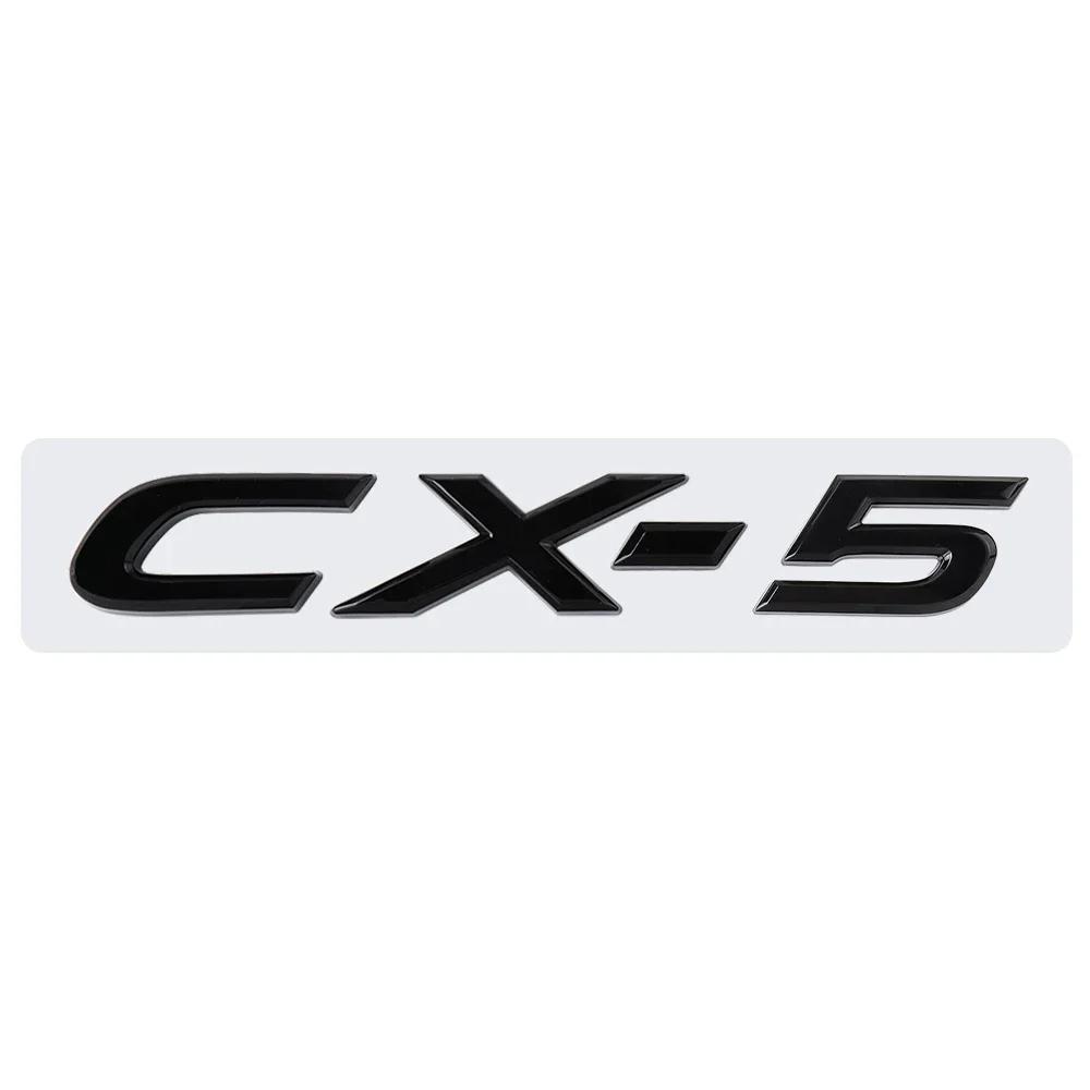 

1Pc 3D ABS CX-4 CX-5 Car Letter Badge Logo Trunk Decorative Sticker For 3 6 2 Axela CX30 CX7 Atenza Demio CX3 CX9 Accessories