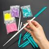 20/30 Stück Haarwurzel-Dauerwellenstäbchen Lockenwickler mit Clips Pony Volumenwellen Flauschiges Salon-Haarwickler-Set Haarstyling-Werkzeuge