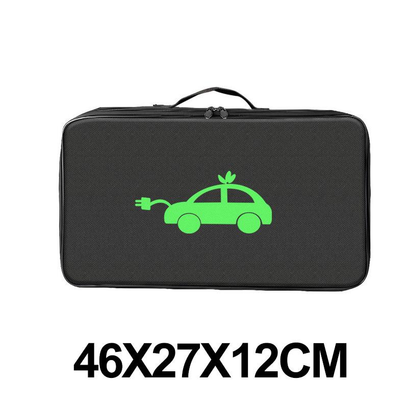 Waterproof Electric Car Charging Gun Bag Electric Vehicle Charging Gun-Storage Bag Oxford Cloth Rechargeable Gun Organizer Bag