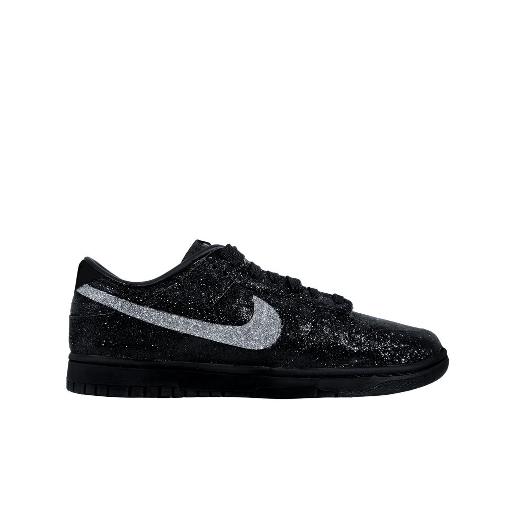 Nike Dunk Low Top Skateboard Shoes Unisex Black Diamond HF5441-100(Team133-dunk)