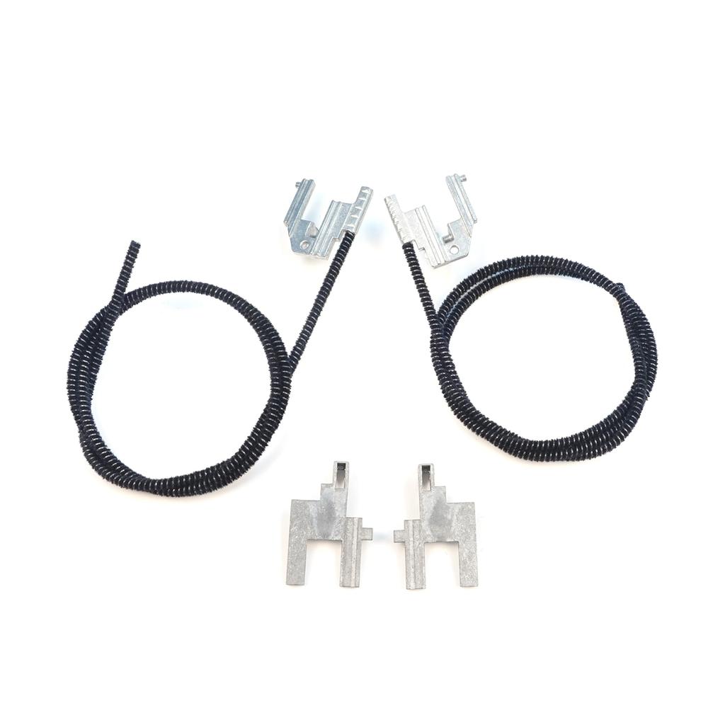 BSR674 Electric Sunroof Repair Track Drive Pull Bowden Cables Left and Right With Metal Mounting Bracket Hinges for Renault Megane MK1 Scenic MK1
