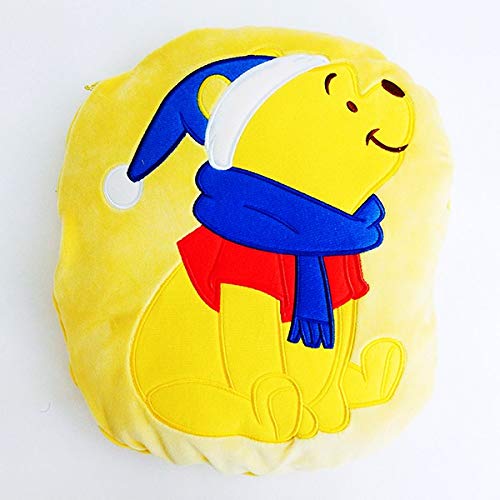 Livheart Disney Pooh Blanket-in-Cushion Blanket: W70xD100cm Cover: W27xD32cm 50033-06