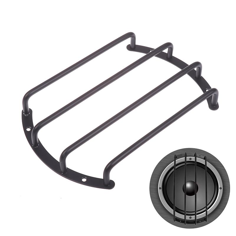 Housse de Haut-parleur 8 Pouces Voiture Métal Universelle Grille de Subwoofer Bords Arrondis Garniture Exquise Modification Audio Voiture Barre de Protection