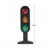 /1-2pc Traffic Light Signs Toy Traffic Light Lamp Base Simulation Road Light Safety Traffic Lamp Home Transportation Ornaments