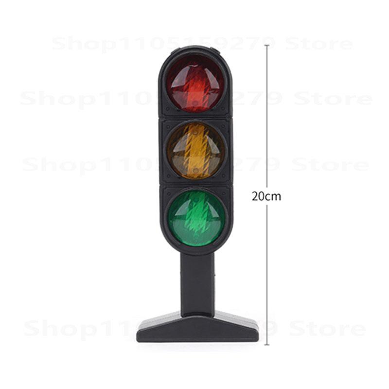 

/1-2Pc Traffic Light Signs Toy Traffic Light Lamp Base Simulation Road Light Safety Traffic Lamp Home Transportation Ornaments