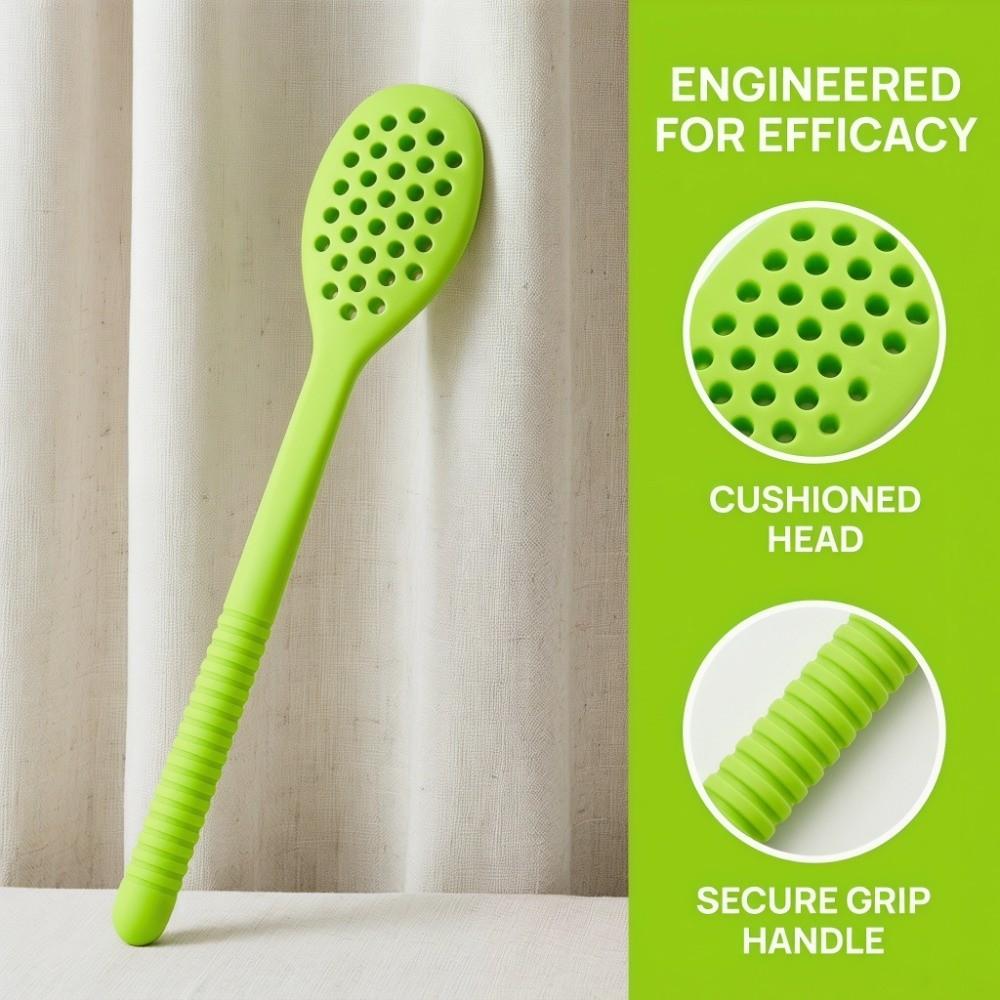 Hollow Massage Hammer Hand Stick Beating Board Meridian Massager Portable Relaxation Hand-held Massager Household Use