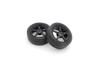 Kyosho TC Tires FZ02 Racing FATH705BKMB Pre-Glued (M/5S Wheel/Black/2-Pack)