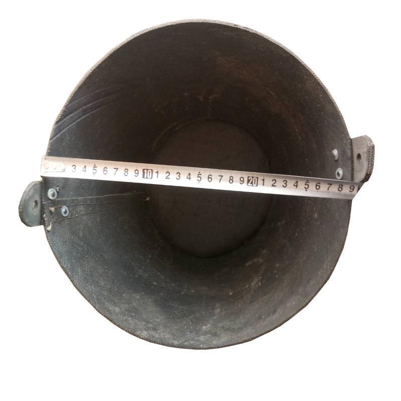 Thickened Wear-Resistant Cement and Mortar Rubber Bucket for Construction