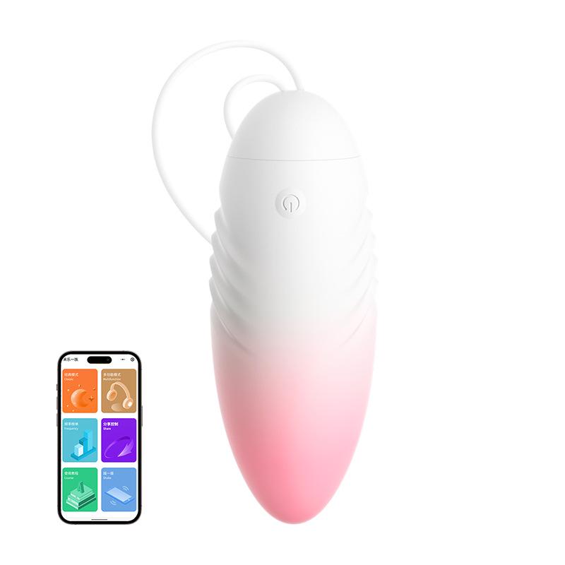 Comele Little Whale Vibrador Remoto Sem Fio Multifrequencial Feminino