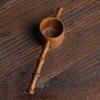 Bamboo Infuser Strainer Mesh Tea Filter Spoon Locking Spice Plain Nature For Spices, Loose