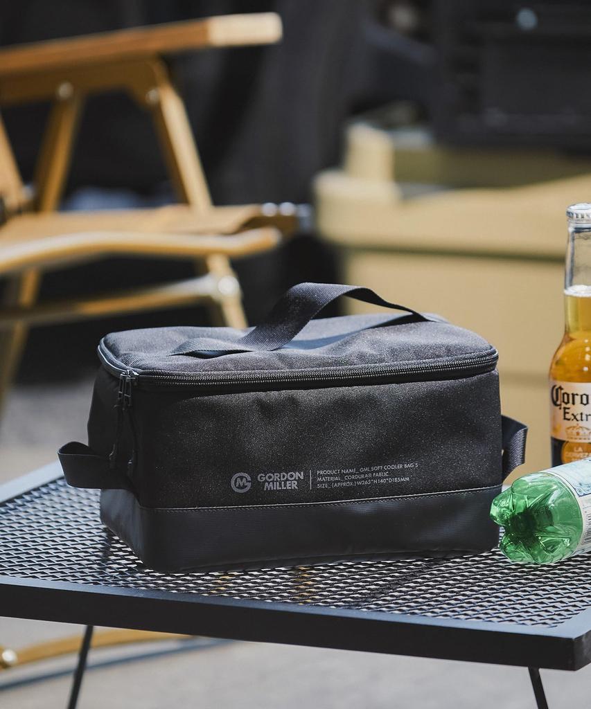 GORDON MILLER Cordura Soft Small 7L Black Cooler, Size, Capacity,