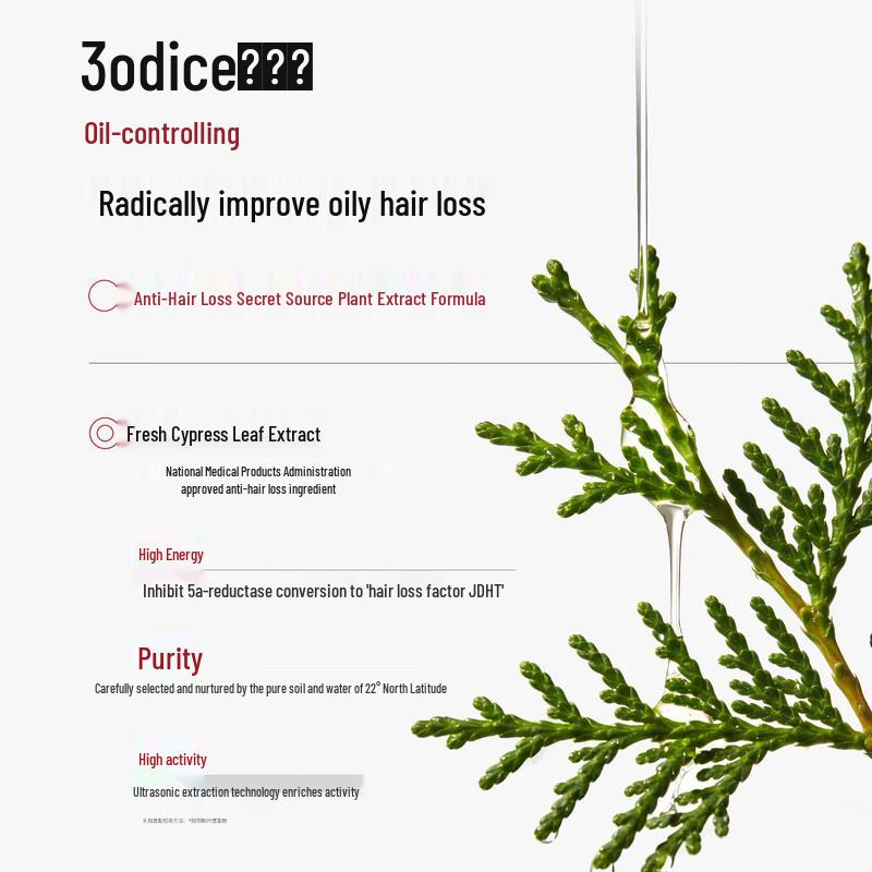 3odice Anti-Hair Loss & Revitalizing Shampoo