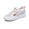New summer little white women's casual baotou sports flat-bottomed pregnant women mid-heeled sandals