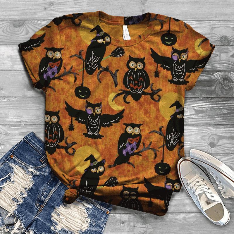 Women's Clothing Series New Summer 3D T-shirt Printed Round Neck Summer Women's T-shirt