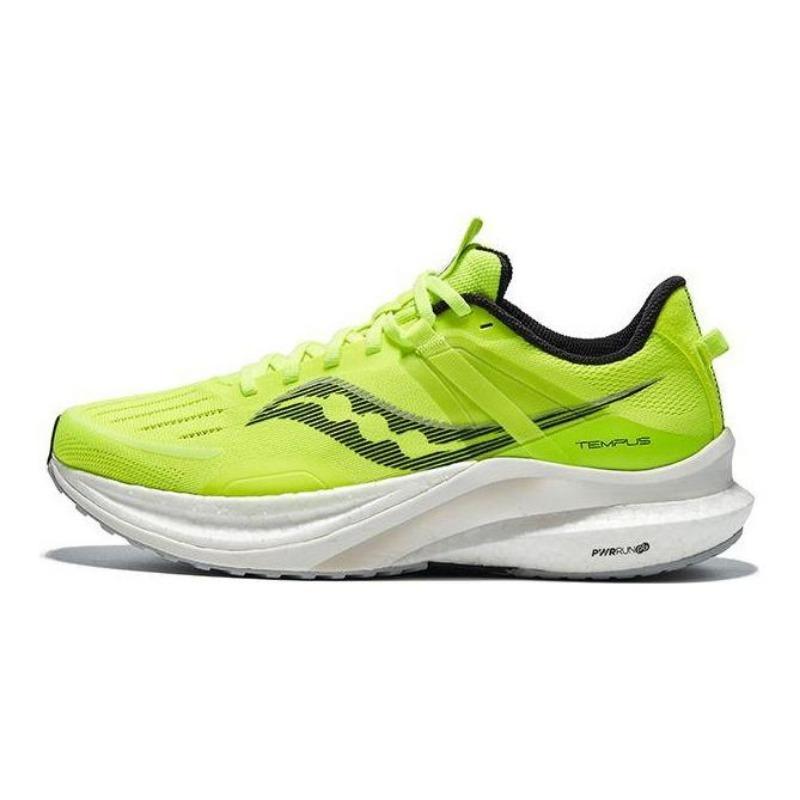 Saucony Tempus 1 men low-top running shoes yellow black stable supportive lightweight S20720-75 40.5