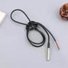 Waterproof Encapsulated Stainless Steel DS18B20 Temperature Sensor Probe - 1m Cable for Arduino-Compatible Systems