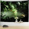 Fairytale Forest Tapestry Wall Hanging Beautiful Tropical Landscape Bohemian Hippie Tapiz Room Background Wall Decor