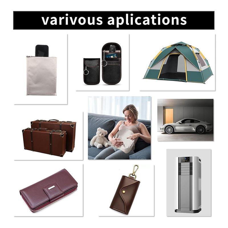 Faraday Fabric, EMP Protection Military Grade, Can Block Wifi, Bluetooth, Cellular Signals- Faraday Cloth Proof