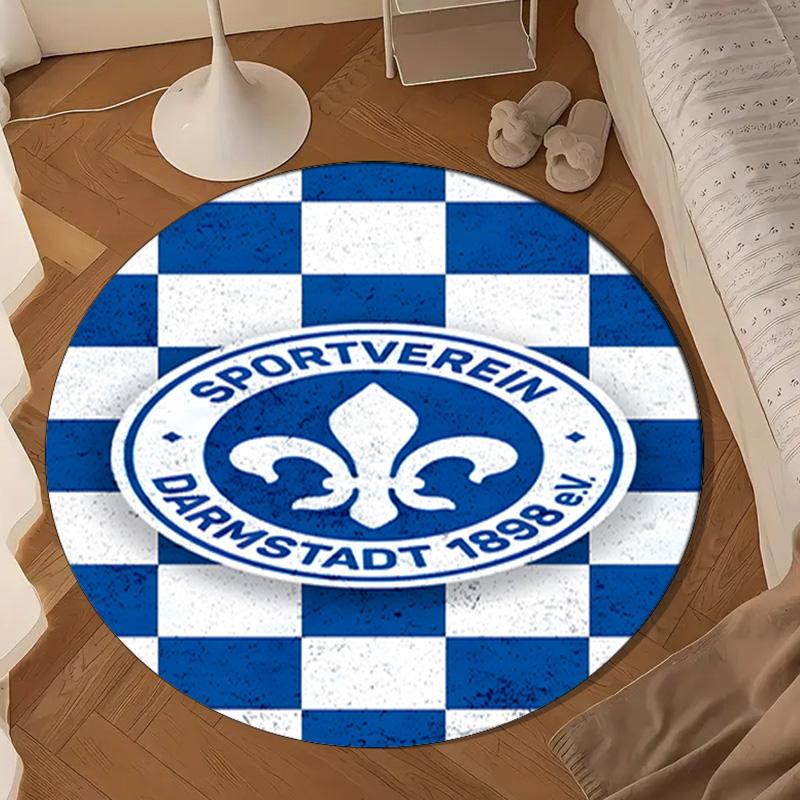 Sport Club Darm-stadt  Round mat Home Decor, Chair rug For livingroom,Bedroom, doormat home decor Birthday Gift Christmas Gifts