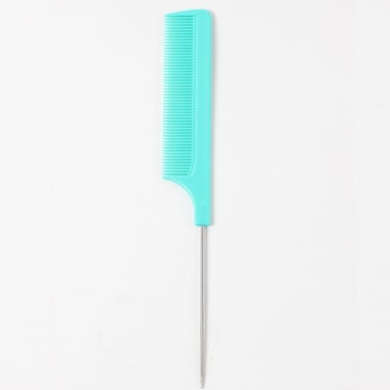 3Pcs Rat Tail Combs Bright Color Heat-Resistant Lightweight Anti-static Hairdressing Rat Tail Combs Salon Supplies