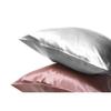 Taie d'oreiller "Silk" Soie de mûrier Coton pur - Silk Rose - 50 x 70 cm