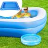 Portable Inflatable Foot Basin Convenient Foot Soaking Bath For Pool Beach Inflatable Foot Wash Basin CollapsiblePool Foot Bath