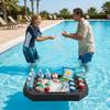 Waterproof Floating Drink Rack Multi-Hole Pool Drink Float Creative Drink Floating Tray  Party
