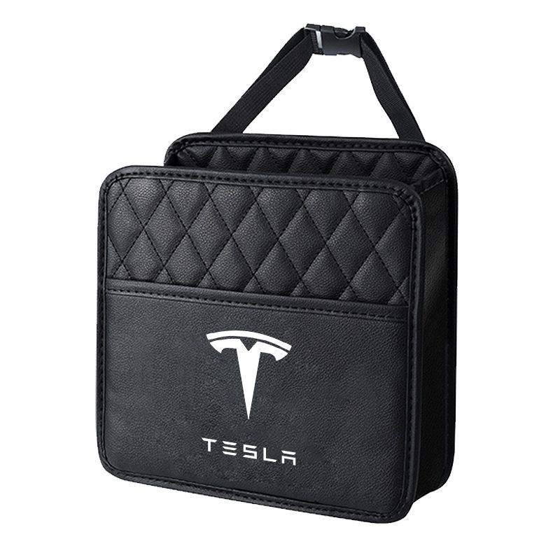 

Car Storage Bag Multi-function Seat Back Storage Pocket Suspension For Tesla Model 3 Model X S 2016-2020 Decals TM3 TMX TMS Decal белый