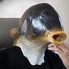 Realistic Latex Fish Masks for Adults Animal Head Mask Halloween Costume Headwear Props Masquerade Party Dress Up Decors