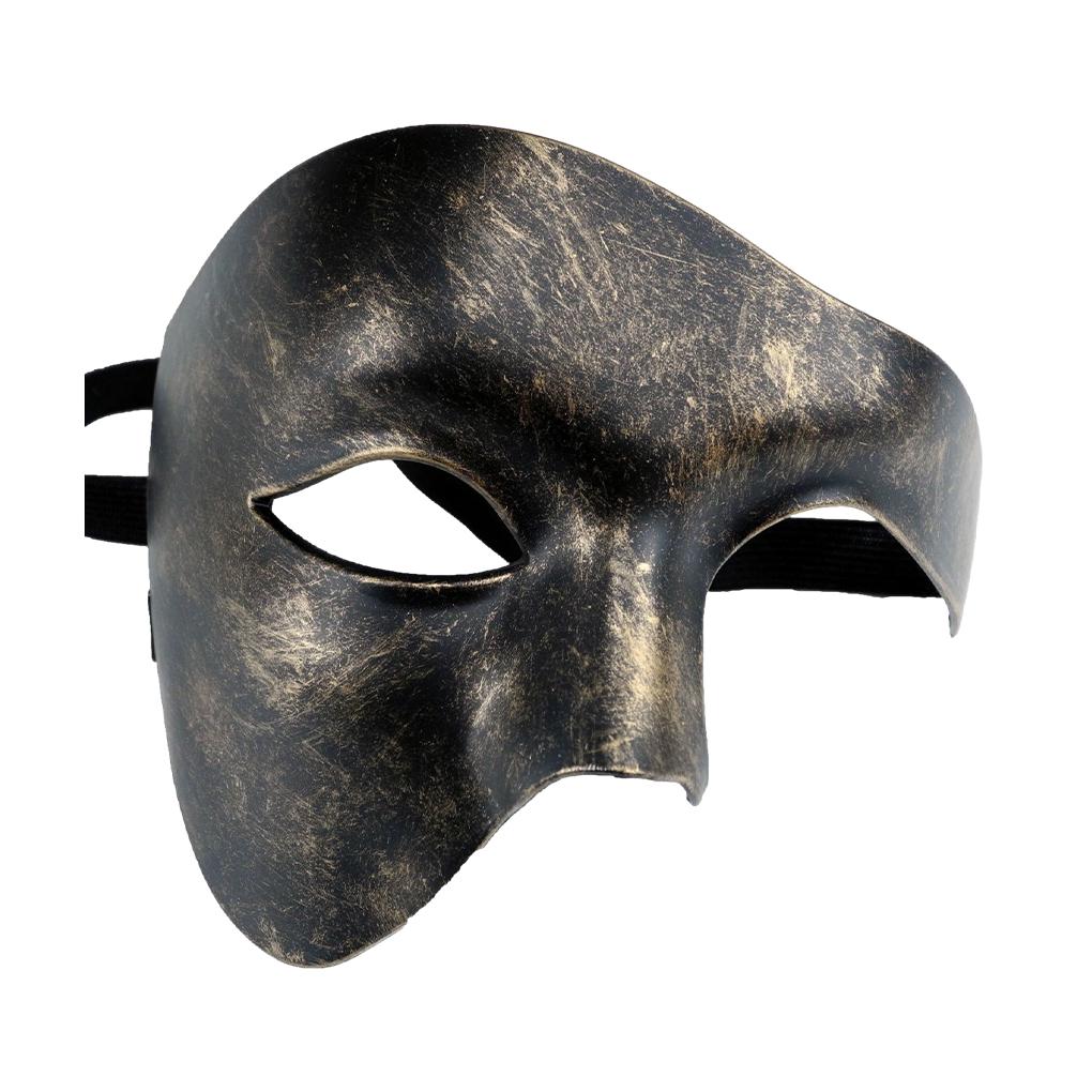 party Half Face Mask Halloween Steampunk Phantom Masquerade Cosplay Mask Masquerade Mask Vintage Prince Mask party decoration