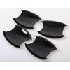 For Honda CRV 2007-2011 CR-V Glossy Black Exterior Side Door Bowl Cover Trim