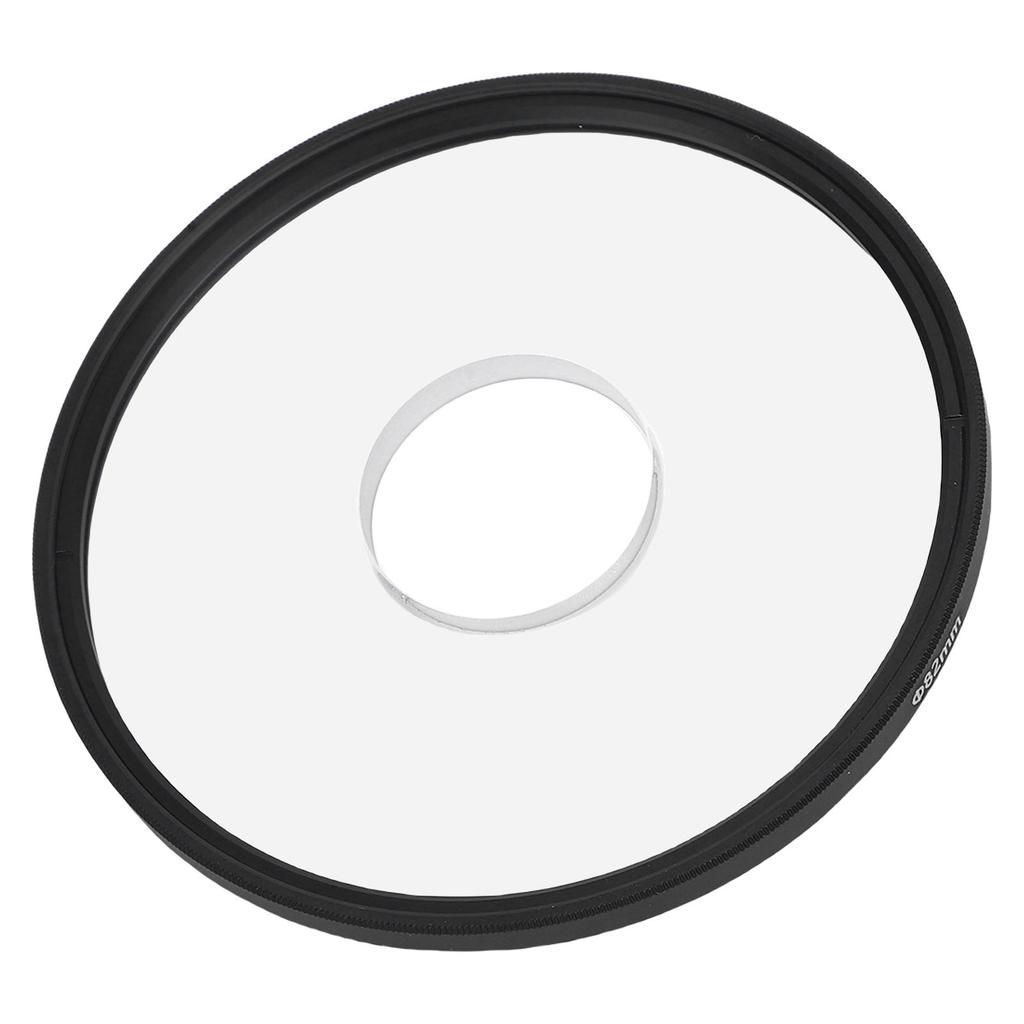 82MM Center Exposure Edge Blur Filter Glass Hollow Core Center Exposure Edge Blur Special Effect