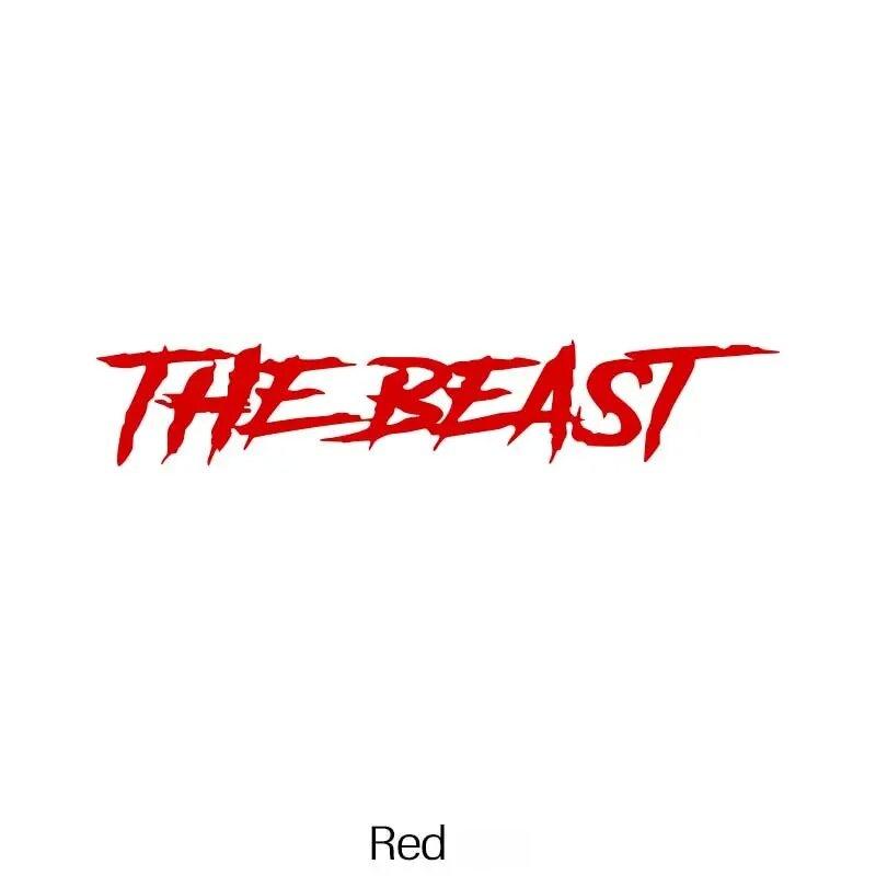 

THE BEAST Stickers, For Car,Automobile,Motorbike,Trucks,Windows,Bumper,Waterproof Vinyl Decal S