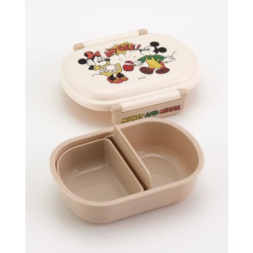 Skater Bento Box Disney Mickey Mouse & Friends Cooking 360ml Antibacterial for Children Made In Japan QAF2BAAG-A