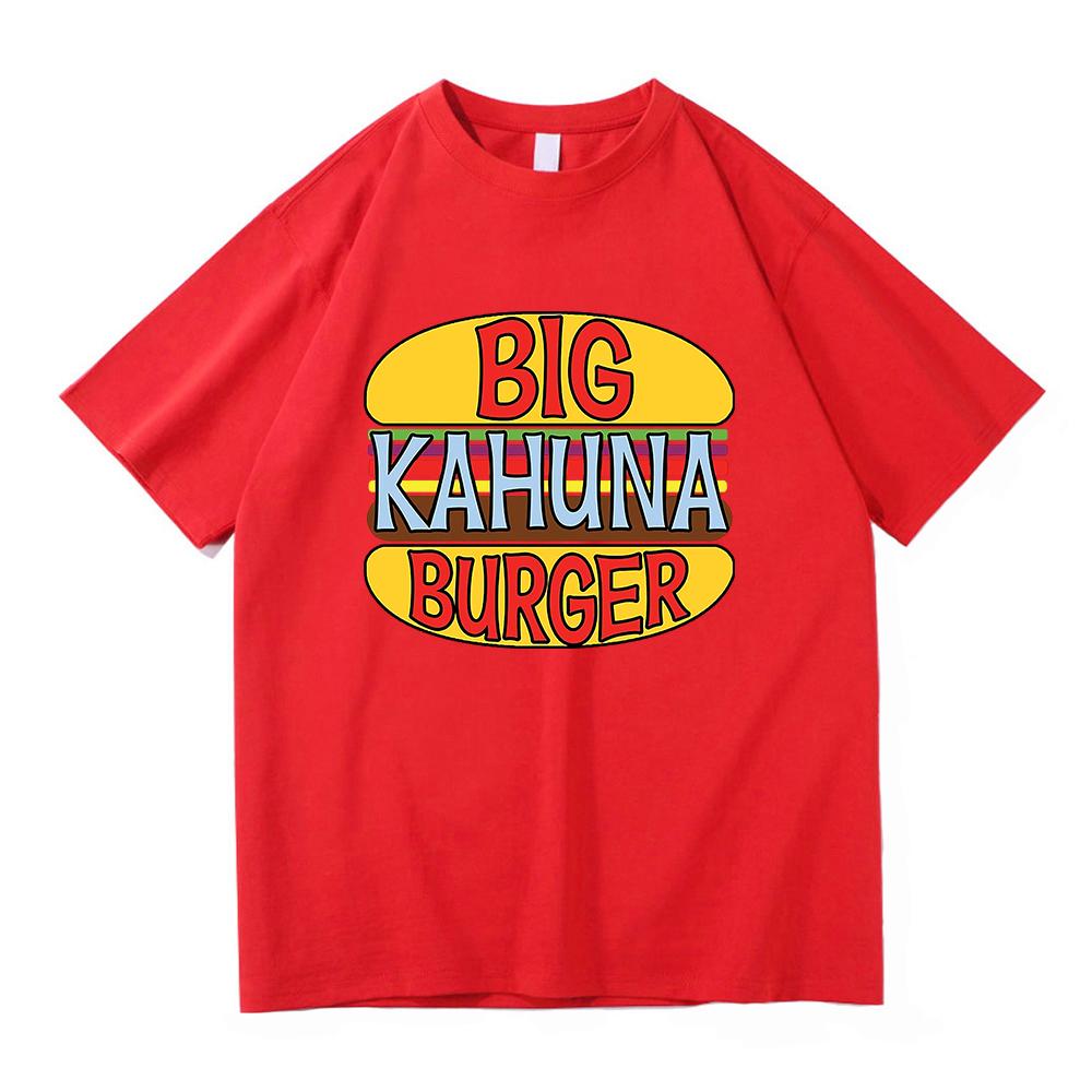 Funny Big Kahuna Burger T Shirt Healthy Breakfast Retro Fashion Men/women Clothing Vintage Harajuku High Quality Cotton Tshirts