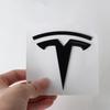 Car Sticker 2025 Hot Tesla Car Front Emblem Rear Trunk Emblem Sticke for Model 3 Mode Y Metal Logo Replacement Rear and Rear Log