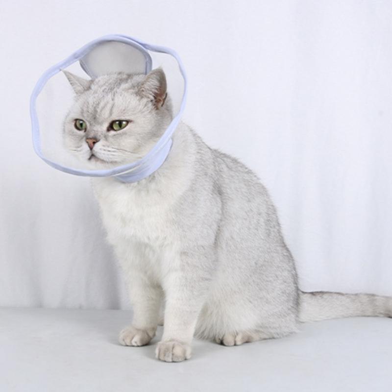 Transparent Recovery Collar for Dogs After Surgery Stop Licking Cone Collar