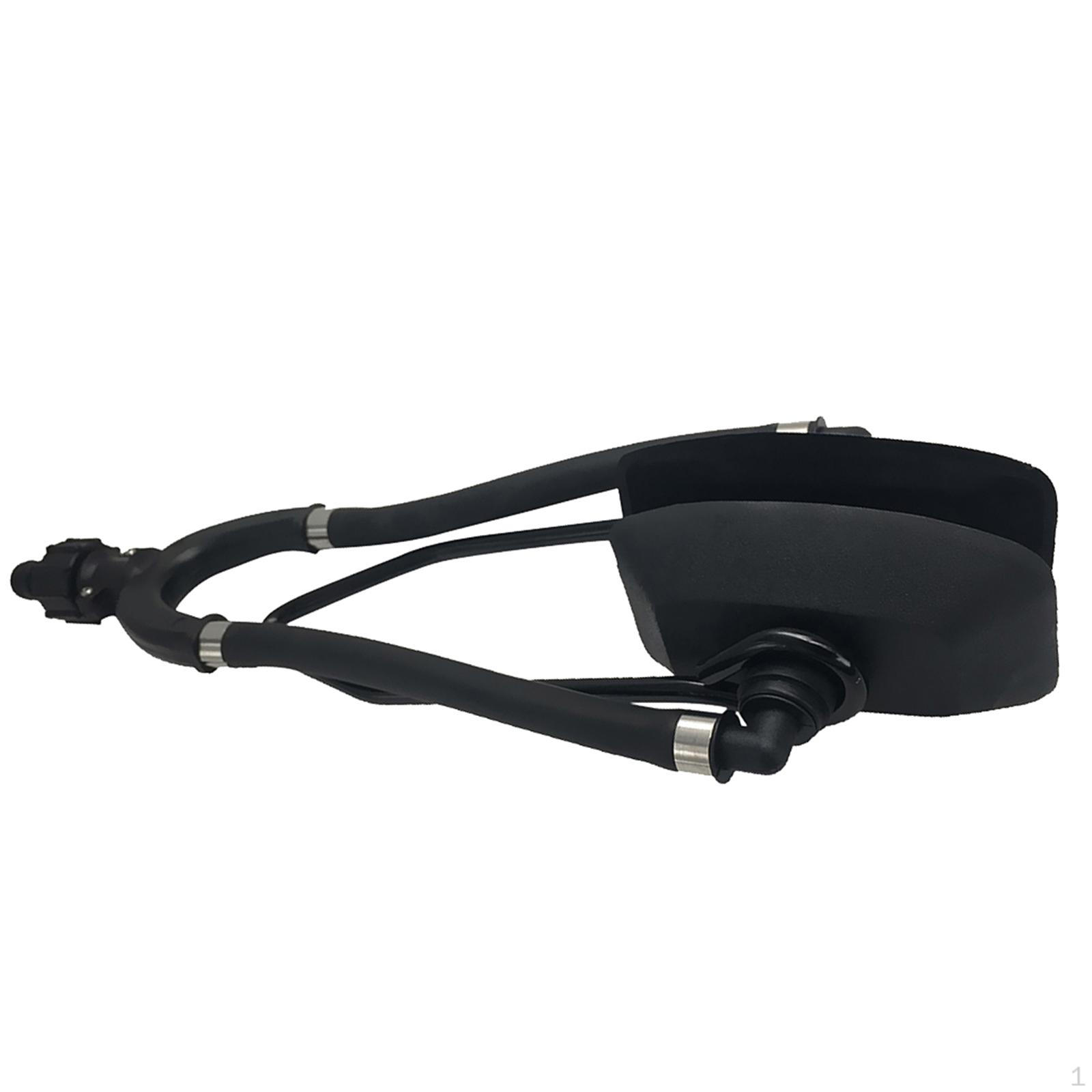 

Marine Boats Outboard Motor Flusher Dual , Rectangular Cups, Black