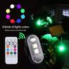 Wireless Remote LED Strobe Light Colours USB Rechargeable Car Motorcycle Bike Aircraft Warning Anti-collision Flashing Lamp