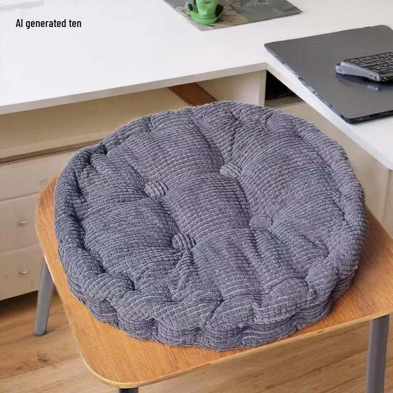 Corn Kernel Velvet Seat Cushion - Thickened Cotton Pad for Sofa, Car, Window, Chair, and Stool