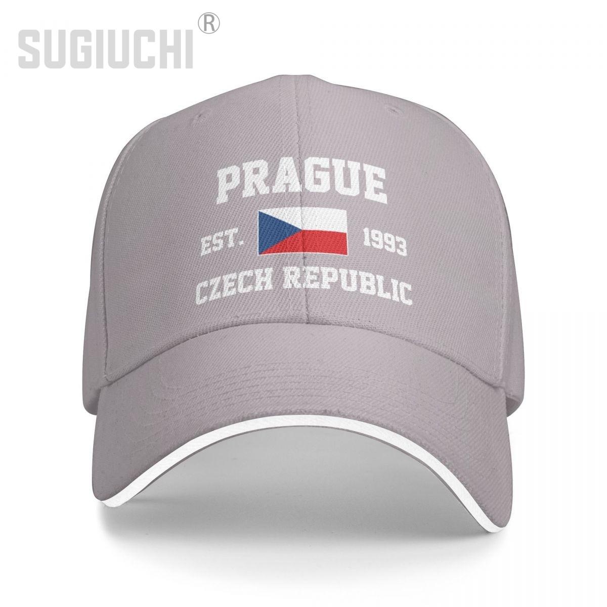 

Бейсболка Чеська Республіка EST.1993 Prague Capital Unisex WoUnisex Caps унісекс для хіп-хопу Snapback Golf Hat Fishing One Size