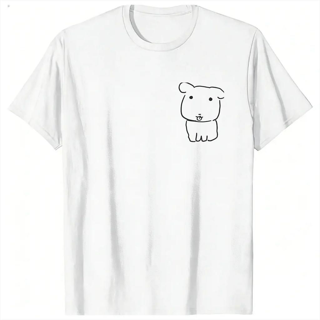 Novelty Cute GANADI Anime TShirts Unisex Round Collar 100 Cotton T Shirt Short Sleeve Tees Gift Clothing