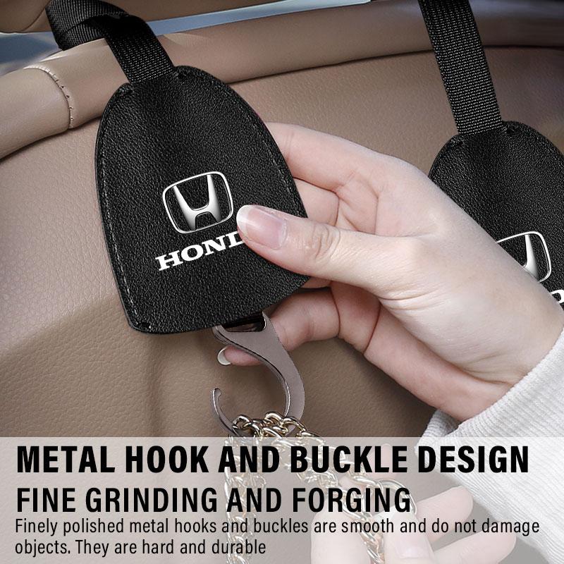 Auto Interior Organizers Hooks Car Back Seat Hook Headrest Hanger for Honda Civic Accord CRV HRV Fit Jazz City Odyssey Jade Vezel