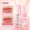 Novo Transparent Water Light Lip Gloss Full Lips Lip Essence Honey Lip Gloss Moisturizing Lip Gloss Moist Lipstick Water Light Genuine Goods