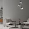 Suspension décorative - BV - BV01-00051 - Verre fumé - 3xE27 - 23W - Design contemporain