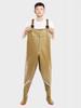 Fisher King 100D Waterproof Rich Gold Fishing Waders with Boots