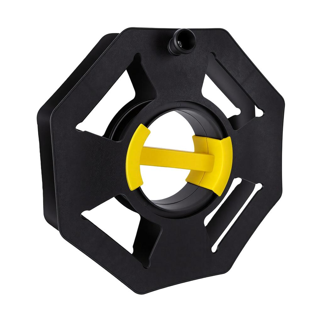 Cord Storage Reel Center Rotating Handle Extension Cord Network Cable Holiday Light Rope Reel for Studio Garage RV Yard